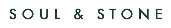 An image of the Soul & Stone logo text in our signature font.